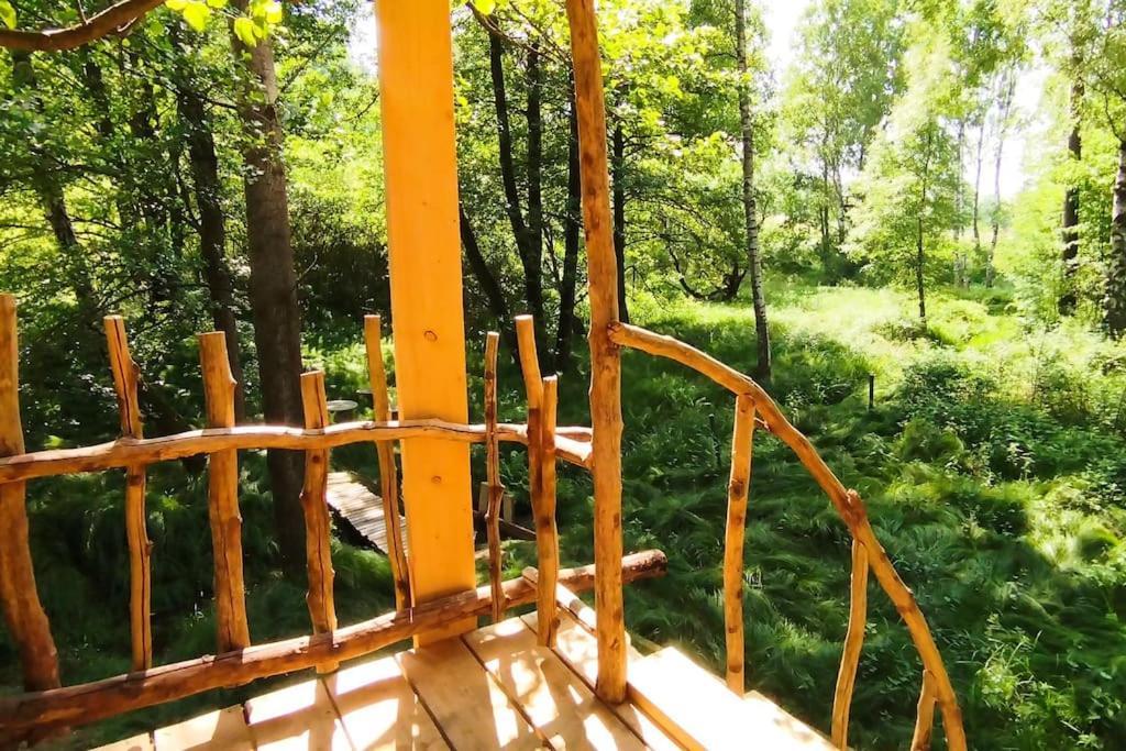 Treehouse Lea Apartman Mikulášovice Kültér fotó