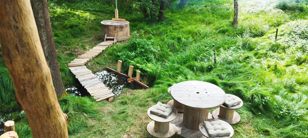 Treehouse Lea Apartman Mikulášovice Kültér fotó